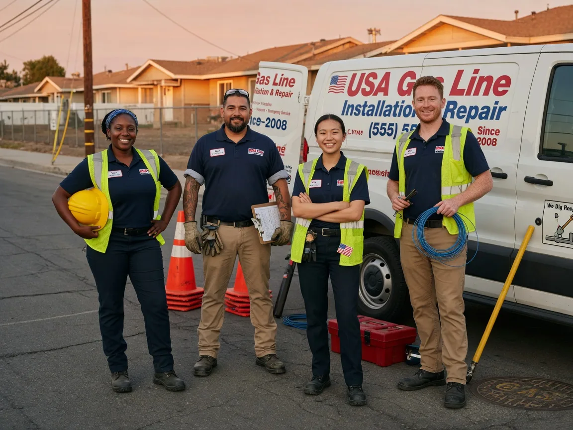 Gas Line Installation company in Lynn Center, IL